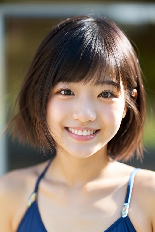 Tabletop, Highest quality, 8K, 10 year old student, Teen, RAW Photos, Absurd, Award-winning portrait, smile, alone, (night:1.8), Idol's face, Violet, Delicate girl, Upper Body, Digital SLR, View your viewers, Frank, Sophisticated,Thin arms, Professional Lighting, Film Grain, chromatic aberration, (Eye and facial details:1.0), (Bokeh:1.1) , (Robe Dress:1.0) , Close your mouth