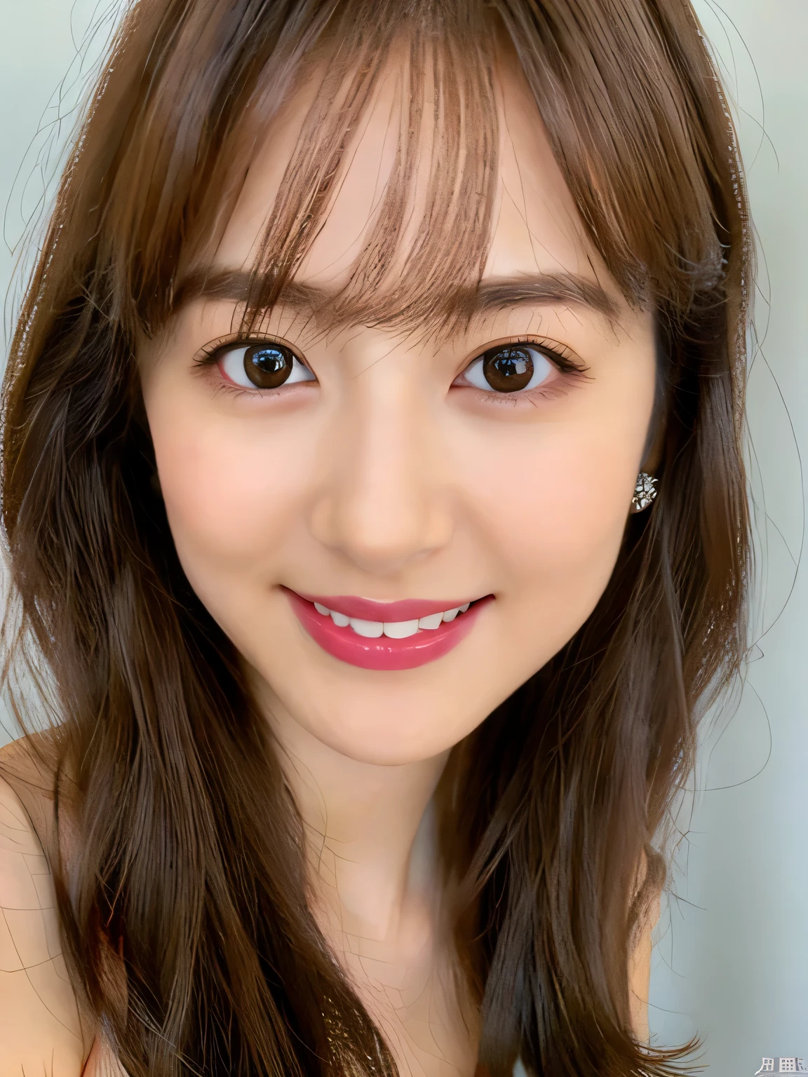 The face is very delicate、最高masterpiece, (Highest quality, 8K, 32k, masterpiece, Hmm.........: 1.2), Cute Japanese Woman:1.5, Big Breasts:1.5、かんだsmile:1.5、Long Hair:1.5、、Looking up、smile、smile、come、Summon、Floral Dress、Cabaret Club, Idol