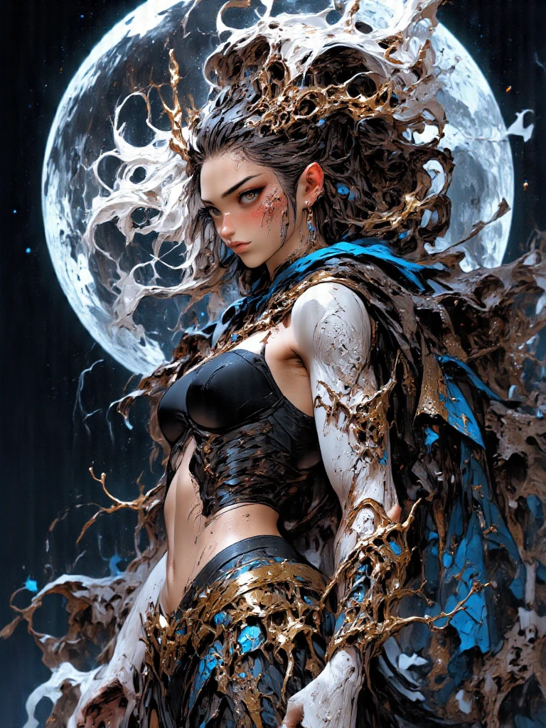 (((trunk))), female alien, beautiful  face, Seduce, Eyes red, Full body like, A sexy, foreigner, sin humanos, an foreigner, Cells are fused, multiple hands, (Many blue tentacles), (blue fur:1.3), extraterrestrial, Cell, biographical image, appealing, melhor 品質, 8K,4K_品質, Cao Cao_definition,dramatic lighting, tabletop:1.5,cinematic 品質, detail, (details Intricate:1.2), Cao Cao resolution, High definition, drawing faithfully, (Thick eyebrows:1.2), (Big scarlet eyes:1.6), Beautiful eyes with fine symmetry, (ultra detailed eyes:1.2),(highly detailed face and eye:1.2), (High resolution red eyes:1.4), Intimate face, (Super detailed skin 品質 feeling:1.4), Perfect Anatomia,  (Beautiful toned body:1.5),  (moist skin:1.2), no-makeup, (dark circles:1.1), long canines