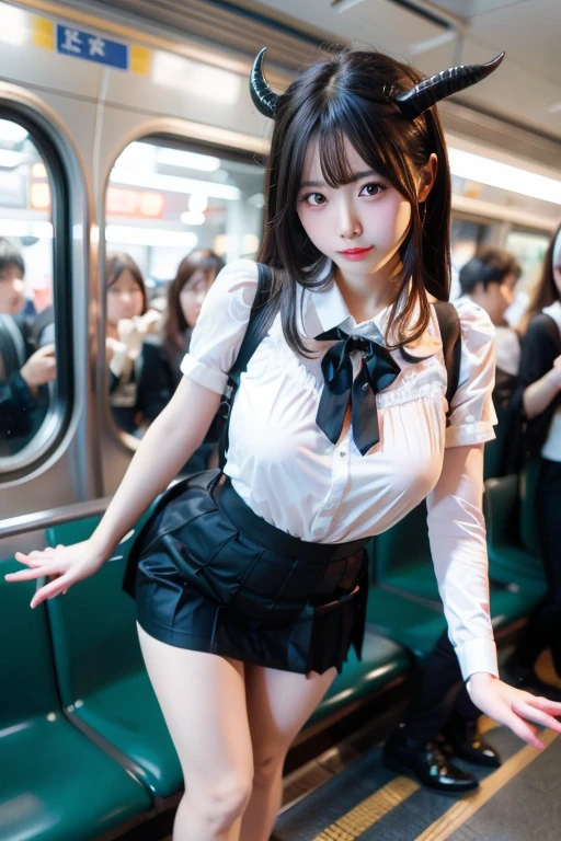 ((Miniskirt national costume:1.2)),((smile)),Confused,RAW Photos,(((The ultimate portrait masterpiece))),((The most beautiful girl in the world:1.55)),1 Otome,12 years old,Japanese,Pretty face,((Silky hair)),(A high ponytail tied with a ribbon:1.4),((Super macro breasts:1.1)),((Eyes that shine like jewels)),Glowing Skin,(Young women;Assembled in a transparent white shirt, Thin ribbon, blazer, Breathable check pattern gathered skirt.:1.5),Winter clothes,(Uniforms made from high quality materials, Breathable thick material:1.56),Super detailed uniform,(She looks embarrassed as she pushes her skirt up.:1),(Breathable super ultra racing shorts visible.:1.3),((Straight to the crotch)),Skirt fluttering in the wind,eyeliner,Beautiful bangs,Hair between the eyes,((settle down,High resolution)),Detailed bag,8 Quad HD,Digital SLR,soft light,high settle down,Film Grain,Fujifilm XT3,Shallow depth of field,Natural, supple light,Tight waist,(hour々Under the skirt:30%),(Pumping the nipples:30% Or vaginal pump:20%),(Snowstorms bring moisture:50% Or get wet in heavy rain:50%),makeup, corset, necktie, ballgag, skirt, leather harness, silk stockings, diamond earrings, 比基尼, Good, handbag, lingerie, garter belt, fur-trimmed jacket, fashionable, one-piece swimsuit, dress statue, lace, hair ornament, jewelry, black pantyhose, short jeans, lace trim, high heels, biker suit, black stockings, earrings, necklace, office lady, blouse, underwear, revealing clothes, panties, sundress, fox ears, thighhighs, pantyhose,facing viewer, outdoors, cowboy shot, bokeh, (3girl:1.5), portrait, crowded street, 独奏, night, classroom, looking at viewer, depth of field, sexy pose, Fujifilm XT3, absurdres, award winning photo, cityscape masterpiece, HDR, 8k resolution, photorealistic, RAW photo, highres, professional lighting, 8k wallpaper, photon mapping, soft lighting, cinematic lumination, sharp focus, ,,(((You can see the beautiful shaved pussy without any restrictions:1.3))),((Shows very beautiful satin pink panties:1.4)),(((Beautiful girls with different faces and hairstyles: 1.5))),((Taking a thick erect penis in the vagina and mouth:1.4))