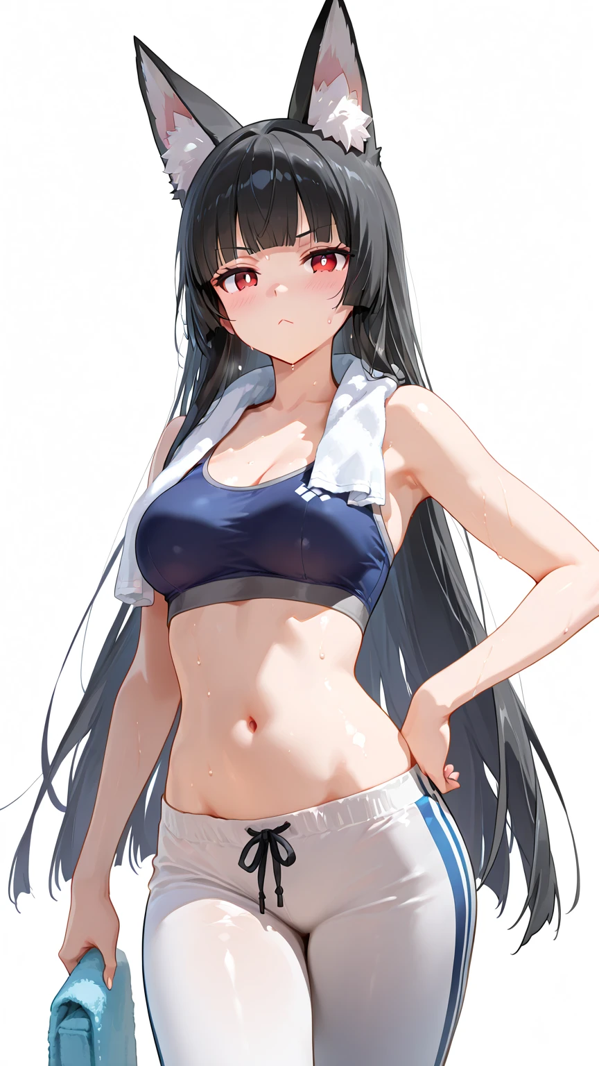 Open-chested school uniform、bra、Headless and limbless torso