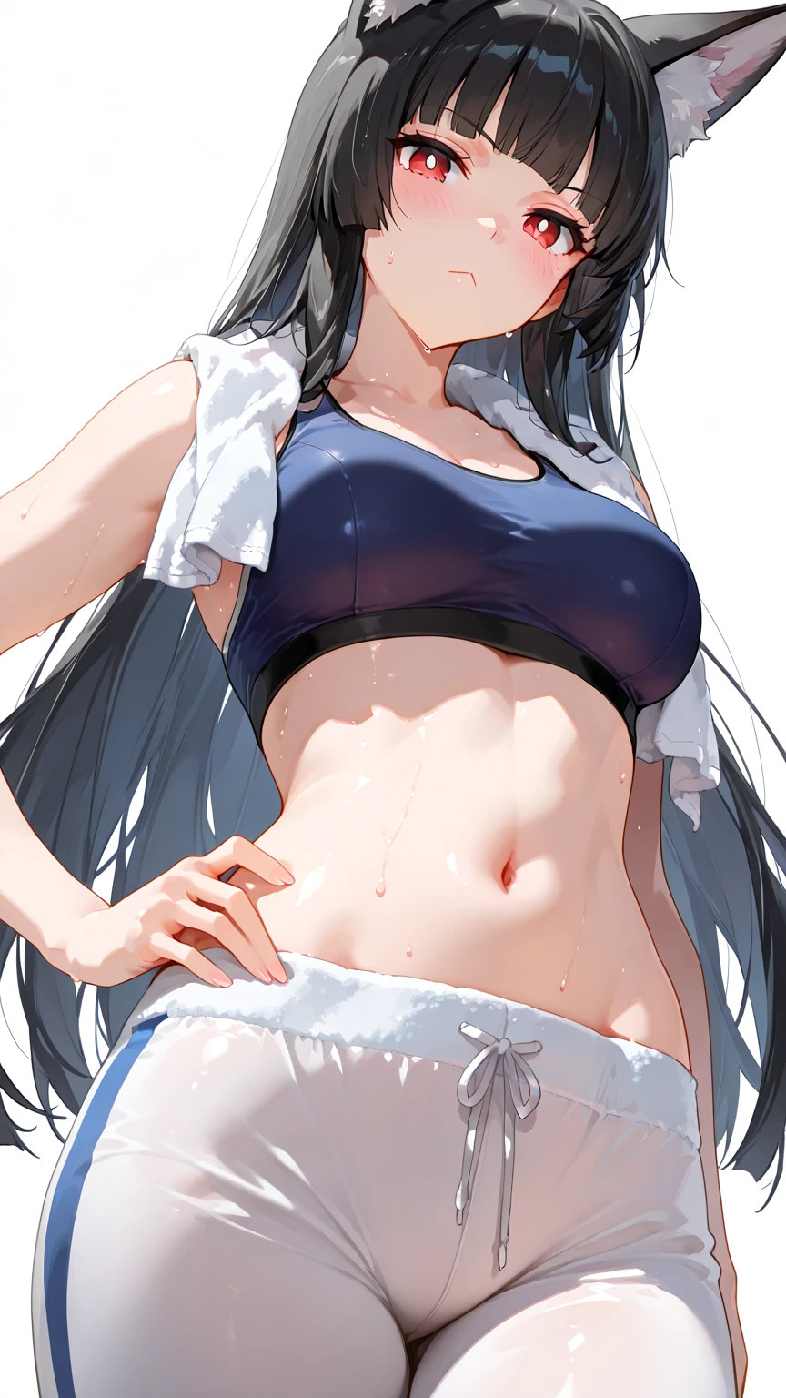 (masterpiece, Best quality:1.2), Young woman, One,standing_split,
Yuki Mikan, long hair,black, we are panties, wet pussy , drool, small breasts , bare chest, two girls