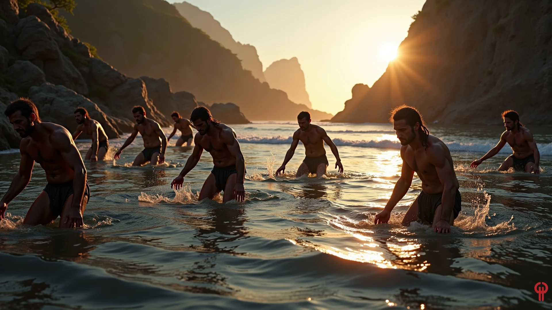 Draw a Beach, but change the water to people
