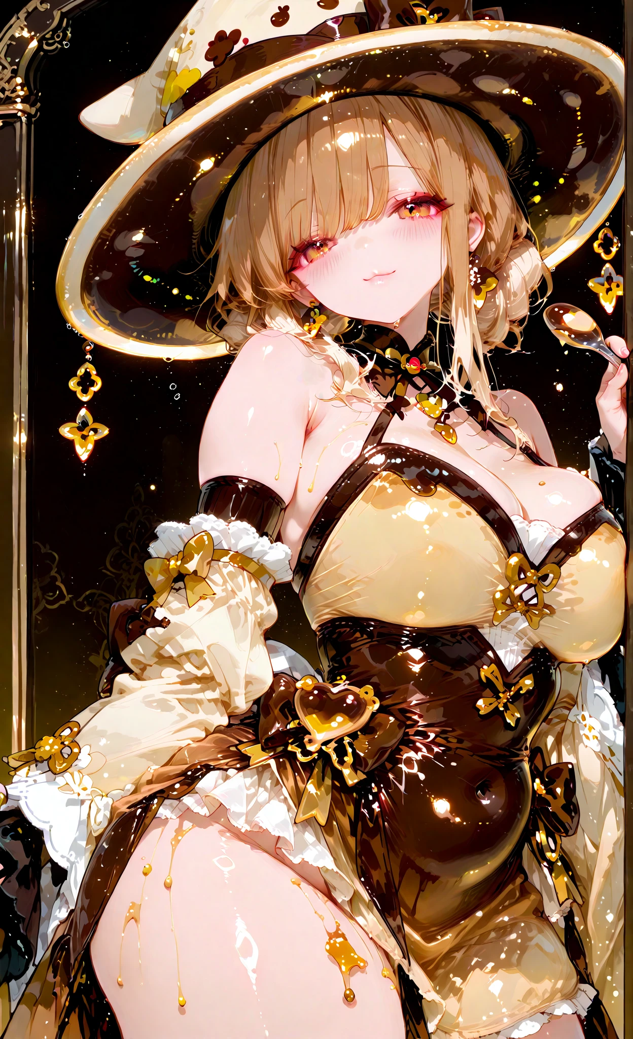 Girl in maid clothes (Gothic style) 、Golden body proportions、disheveled blonde hair , (Highly detailed CG Unity 8k wallpaper) ,Medium breast,skirt、(Very delicate and beautiful face), (Beautiful eyes in every detail),Red-faced and shy,The most beautiful body art, Atey Gailan, Painting by Jeremy Professional Gorgeous Man, Greg Mantis, Antonio Moro, Art Station Trends, CGSOC IETY Trends, Complex, Tall detailed, Accurate, Dramatic realism art, CG, 3d, 8k 4k