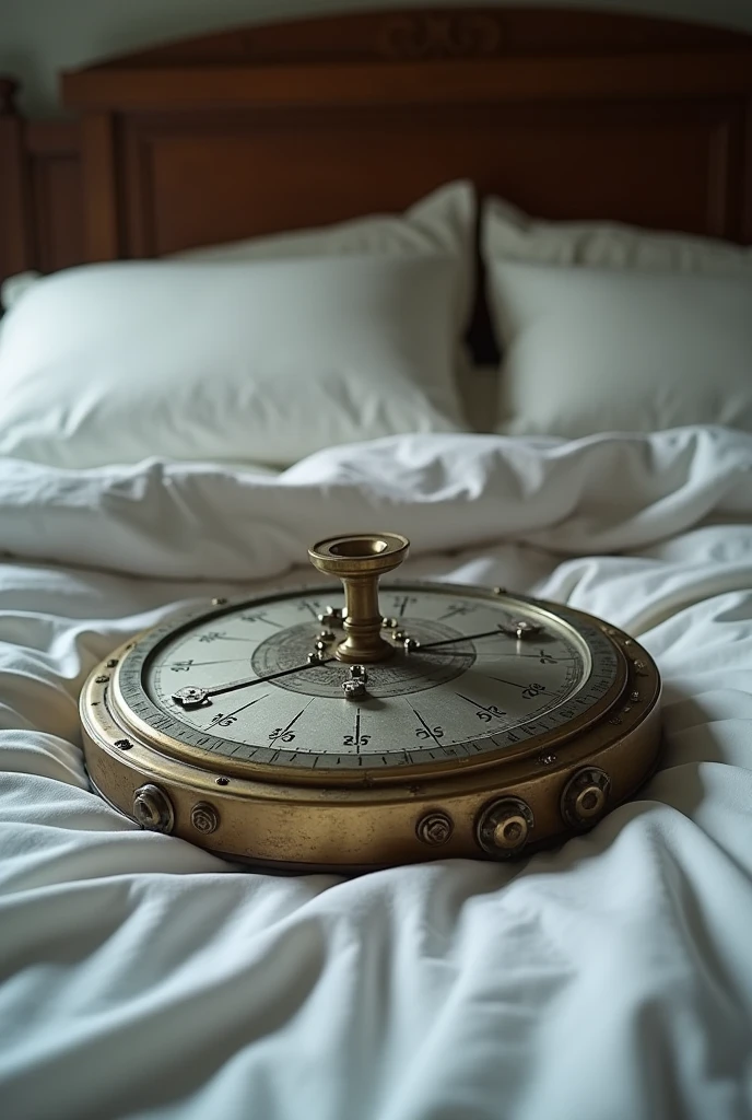 timeart golden bed<lora:timeart:1>