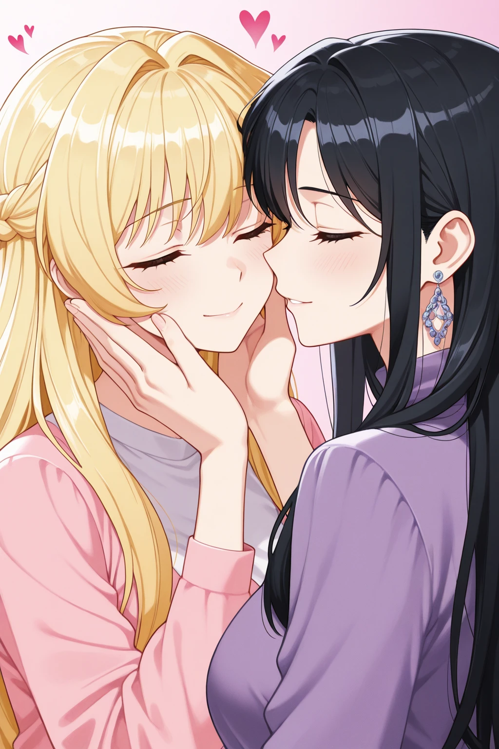lucinha is kissing isabel