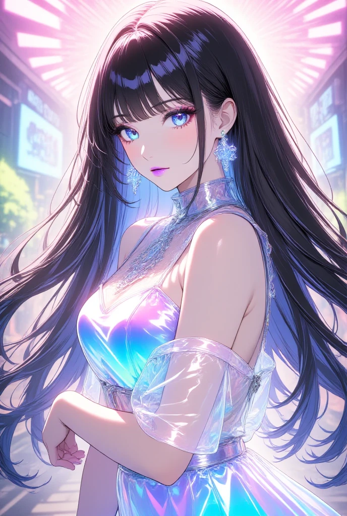 (masterpiece, best quality, glossy, beautiful digital art:1.4), (stunning 21yo woman:1.6), dream in color, magical, (super glossy:1.3), ultra detailed, insanely intricate, wallpaper, 8k