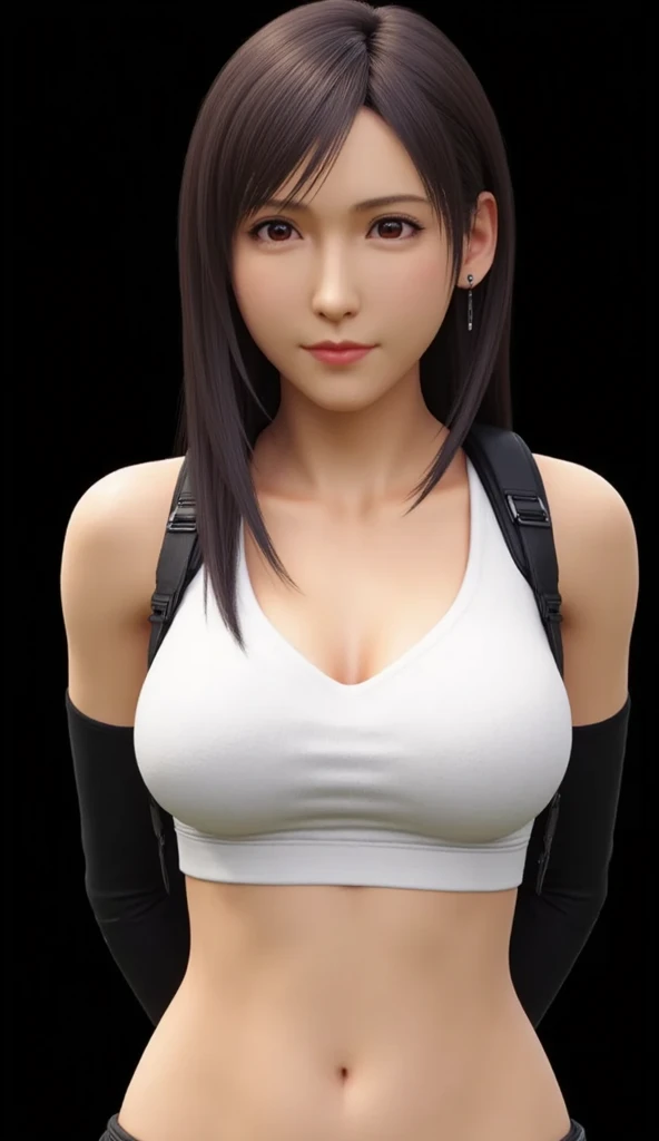 Best Quality, Super Detail, Masterpiece, Fine Detail, High Resolution, Portrait, 8k Wallpaper, Realistic Details, Clothing Details, Skin Details, Detailed Eyes, Photoshop \(Medium\), Slim Body, 1 Girl, Japan Person, 30 Years Old, Beautiful Eyes, Bare Skin, Well-groomed Face, Bangs, Blunt Bangs, Colossal, (Pleasant Look), Mouth Open, Navel Visible, Close Up, wearing a short skirt, white skin, long hair, dark hair, knitted clothes, walking on the street, hard breasts, hair fluttering, ears visible