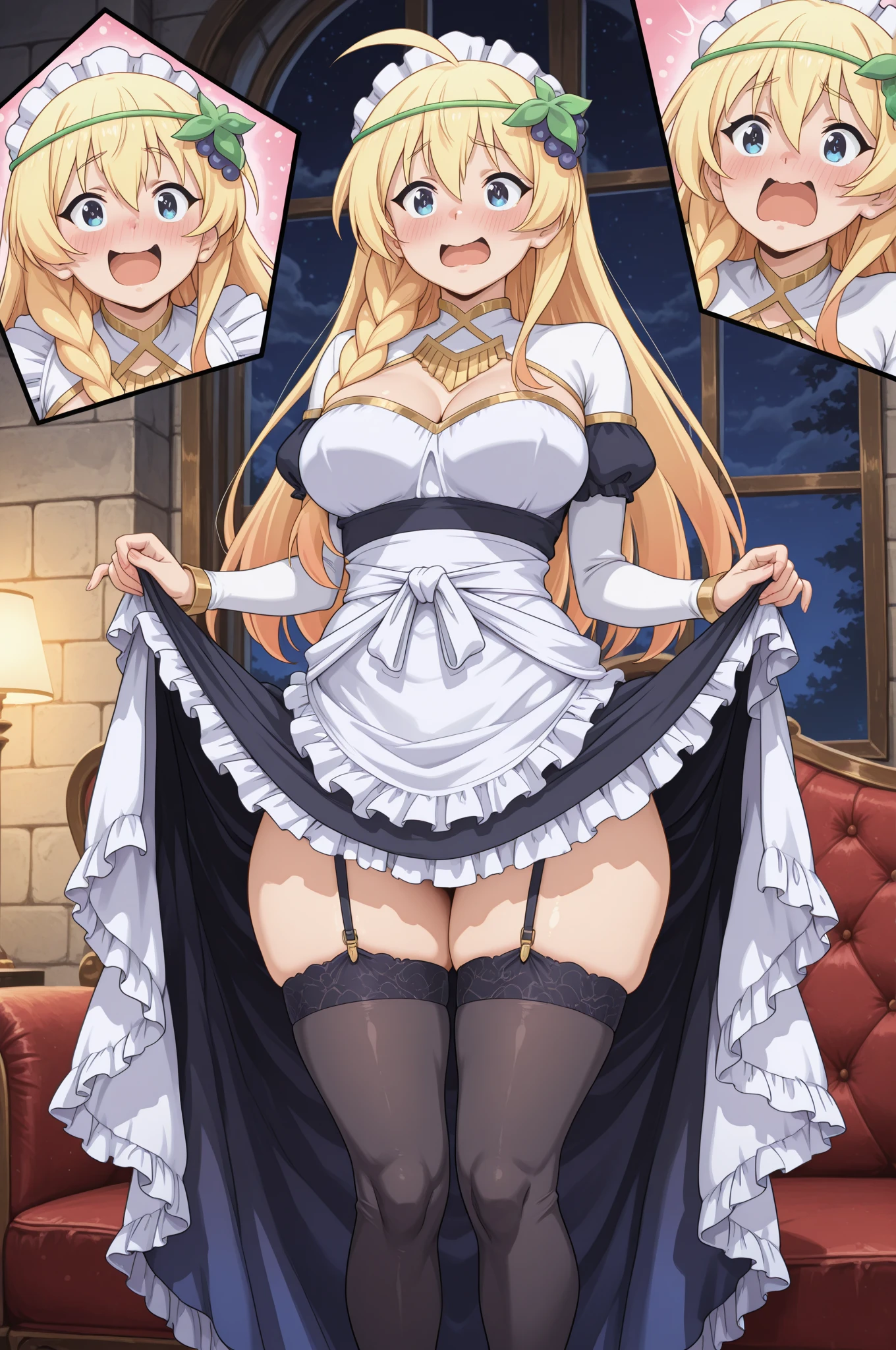 1 boy, (A cute boy with a lovely face dressed like a princess, Short、 futanari, fart, , Wearing an elegant, frilly dress, With a tiara on your head), (chest, Big Ass, Thick thighs), beautiful,prostitution、Sexual pose、sexual excitement、 (masterpiece, Super detailed, High resolution, 8K, 2.5D),