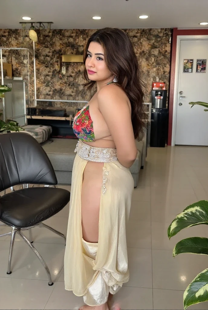 75 years old Mom MILF Korean, Lady large earring Big choker navel piercing decoration A bracelet Silver Hair realisitic Gorgeous Madame Beautiful Mature Woman sexy Smile Gentle woman navel piercing 4K High quality hospital nurse waiting room look back Gorgeous Madame Beautiful Mature Woman slit