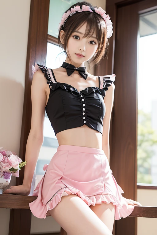 8K,Masterpiece,One woman,Smile,Ella Freya, a beautiful Dutch YouTuber（Ella Freya）