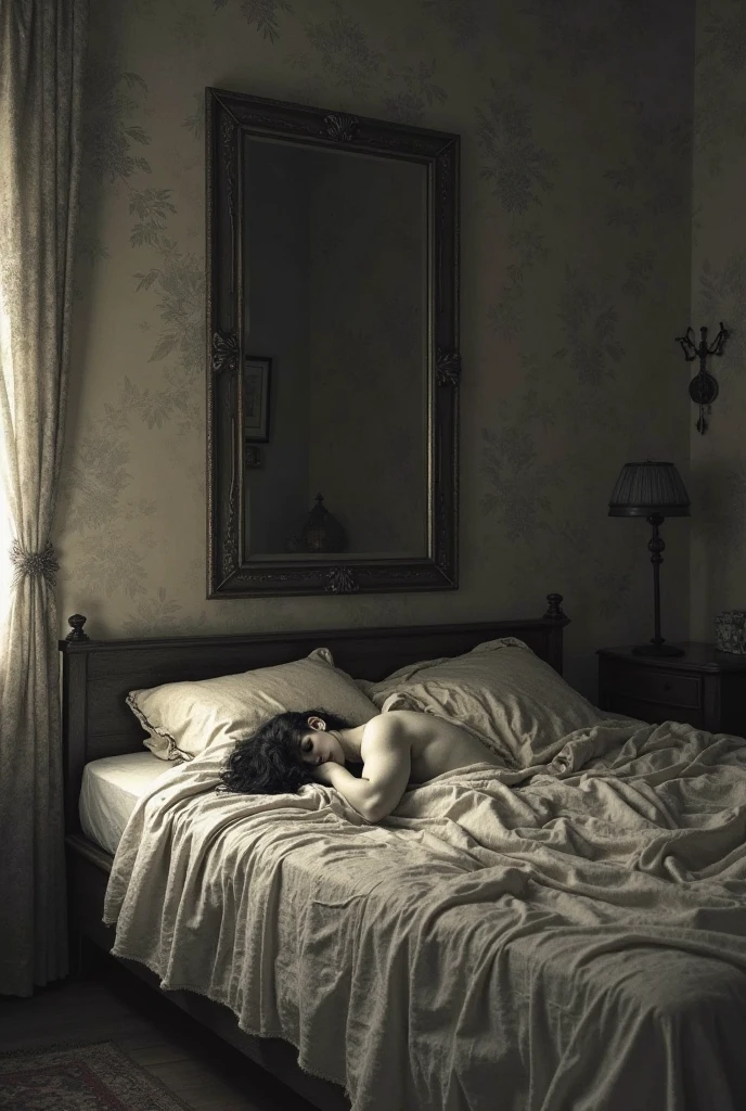 Sabrina Carpenter, In a bra, underwear, Window light, stockings