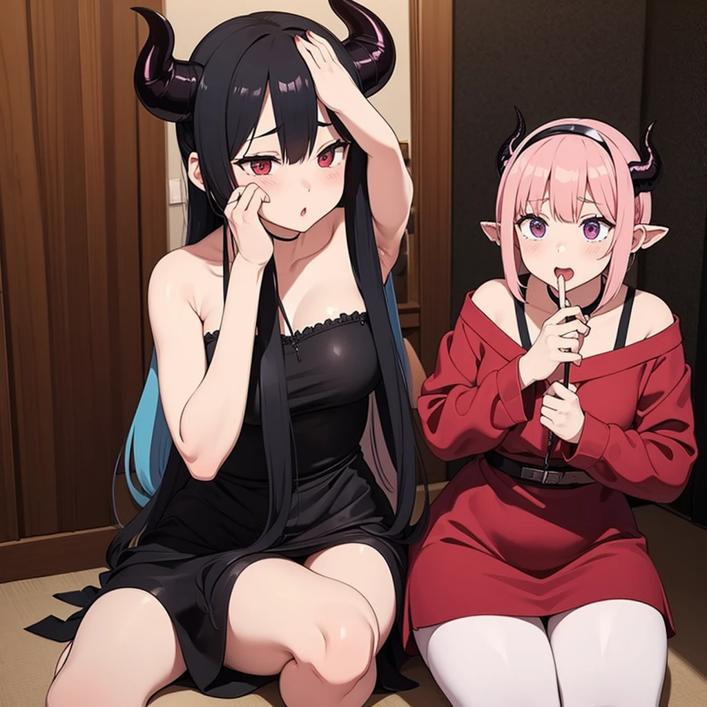 (masterpiece), best quality, tickling, hand on anothers hips, laughing, resisting, humiliated, resisting , exhausted, drooling, crying, zero two, pink hair, green eyes, full body, naked, legs are open, Many tentacles wrapped around the girl, (The tentacles are wrapped around the legs, The tentacles of the masterpiece are wrapped around the waist, The tentacles are wrapped around the arm), Tentacles are inserted into the,Creampie wince, Glaring, clench one's teeth, Embarrassed, Shy, Blush, saliva, parted lip, Scared, ripped apart, Moaning, flustered, full blush, despair, horrified, horrified, Anime style, Verism, Masterpiece, Anatomically correct, Super detail, High details, Best quality, 4K, A high resolution, sitting on the floor