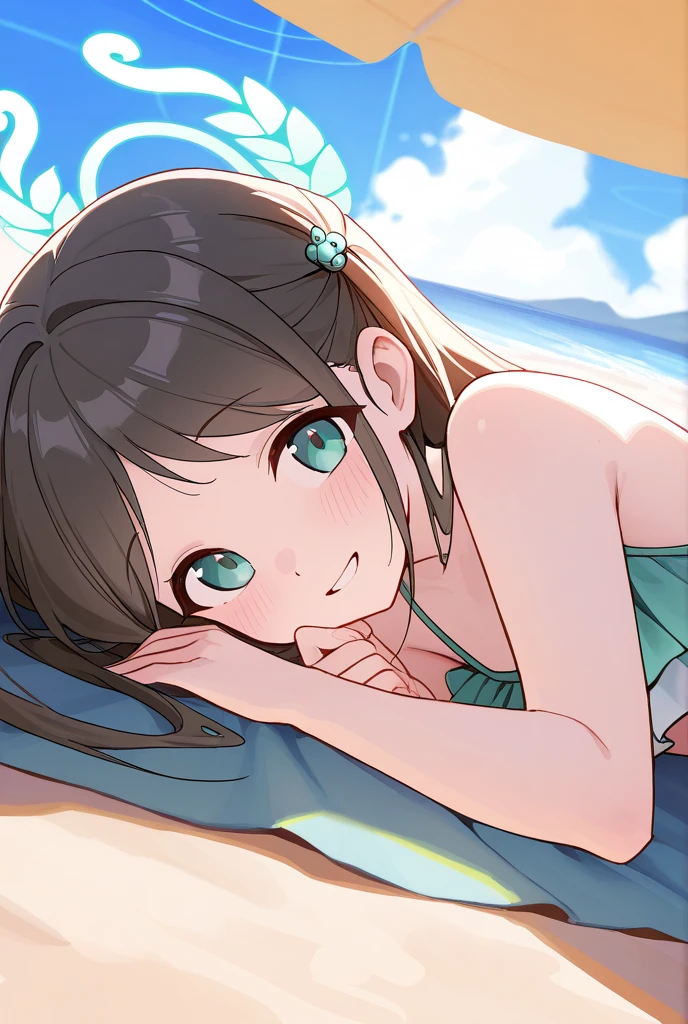 A beach