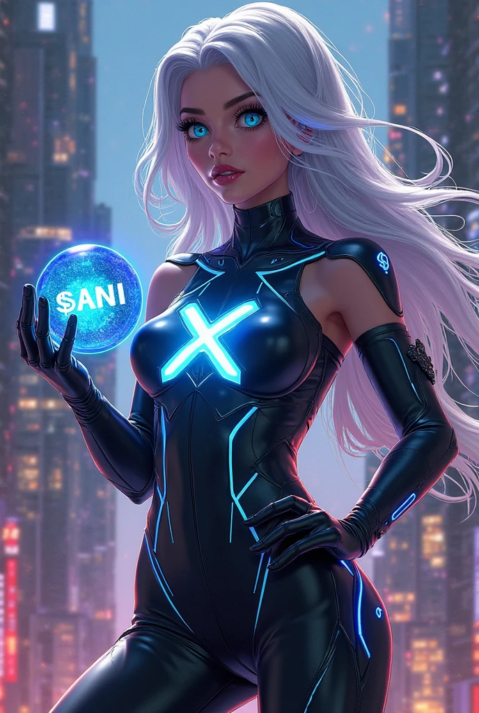 (closeup:1.2),
([Lana Del Rey|Emma Watson]:1.1) woman, centered, screaming witch, dark, (huge moon, symmetric full moon:1.1),
(wearing Cyberpunk transparent clothing:1.2), glossy, see-through clothes, vivid vibrant glowing neon toxic colors, triadic colors,

glowing blue eyes, detailed pupils, glowing eyes,
open mouth, teeth, cuspids, sharp teeth,
wearing industrial goth clothes,

neon lights, glowing colors, backlight, glowing contours, outline, gold highlights,

spiderwebs, dripping blood, elegant, fit, fashion, ghastly,


lightning bolts at background, storm, tornado, 
disney artwork, unreal engine, artstation, detailed, digital painting, cinematic, unreal 5, daz, hyperrealistic, octane render,