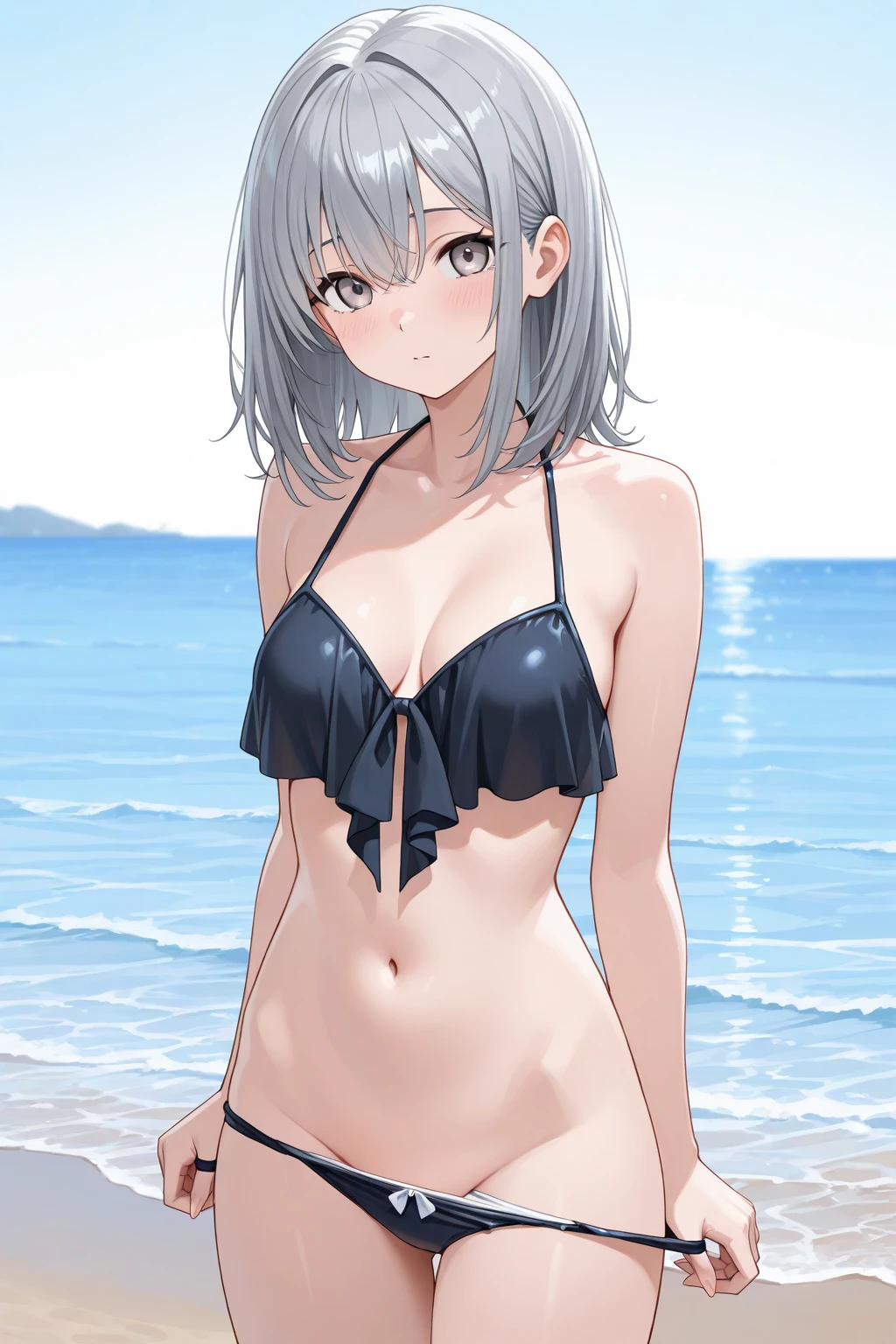 beach, wave, (Erii) Bikini, (dragon raja game)