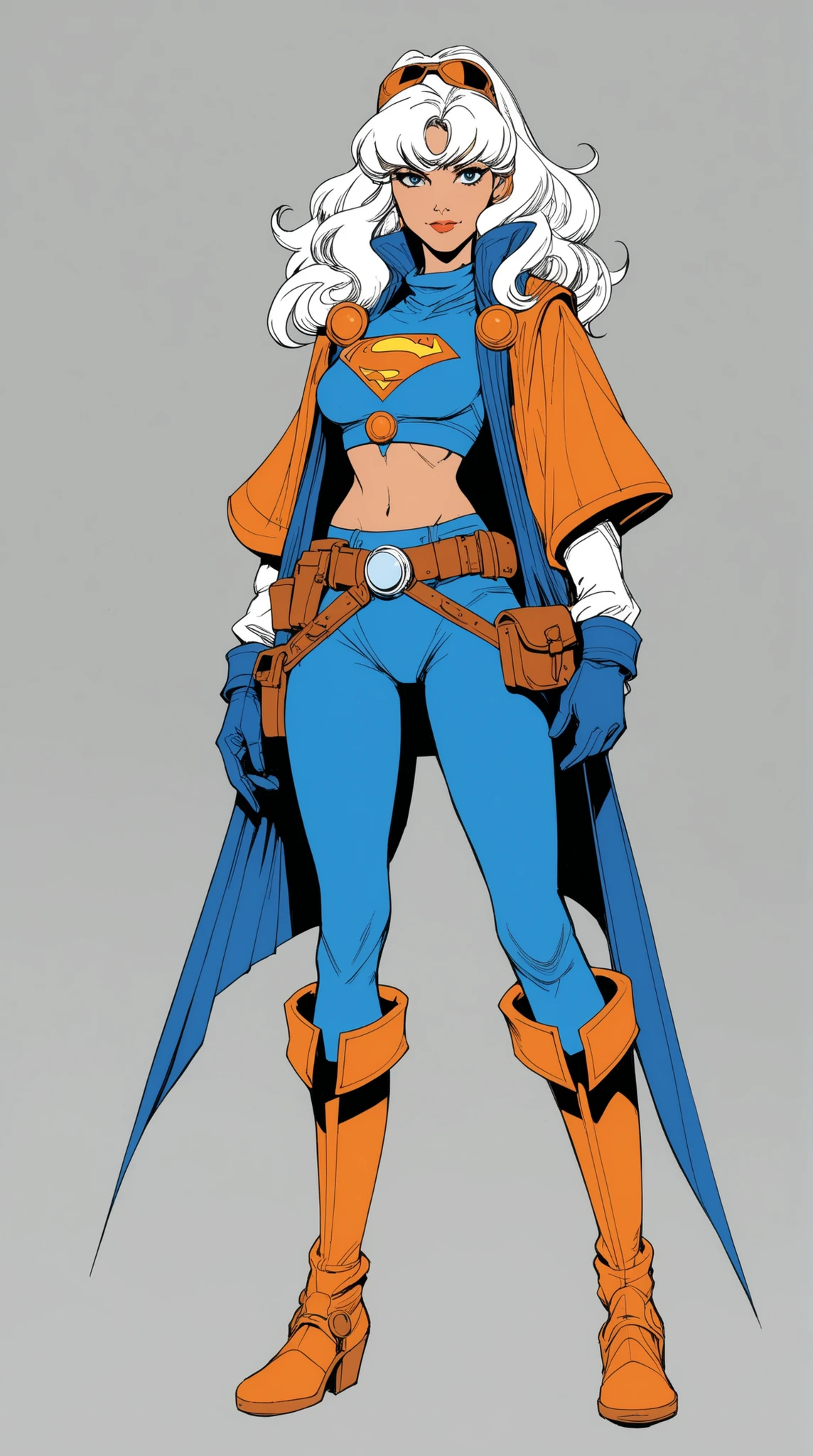 Walt Simonson style,Character Concept Design ,1 Girl,