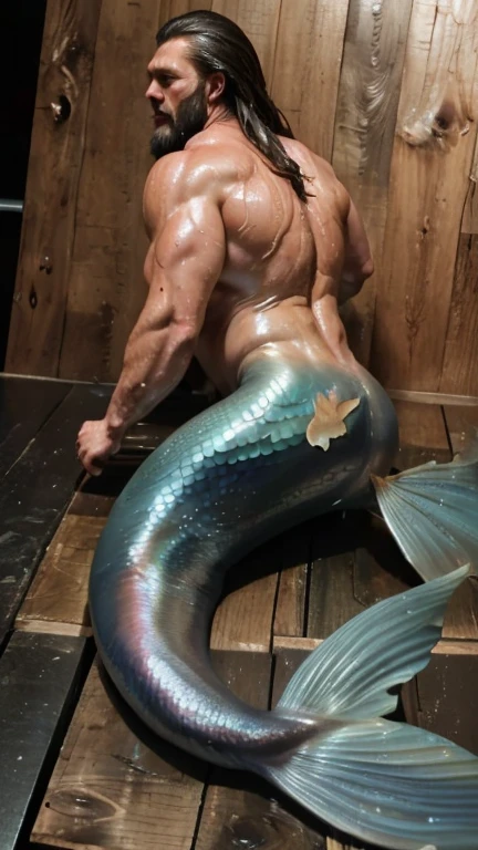 pose (blue fish:1.5) caressing person, (coupled erect bulge in groin:1.3), fish position (vertical position:1.6), background pool day, raw whole body, (RAW photo, best quality), (realistic, photo-realistic: 1.3), masterpiece, an extremely manly and masculine, extremely detailed, CG, unit, 2k wallpaper, amazing, (naked:1.8) fine details, extremely detailed CG unit 8k wallpaper,  huge file size, ultra-detailed, h.ighres, absurd, soft light, Henry Cavill person, tanned skin, spiky short hair, detailed fingers, extremely detailed eyes and face, detailed beautiful nose, detailed beautiful eyes, light on face, looking at the viewer, (1fish, 1man, mature face), realistic face, realistic body,