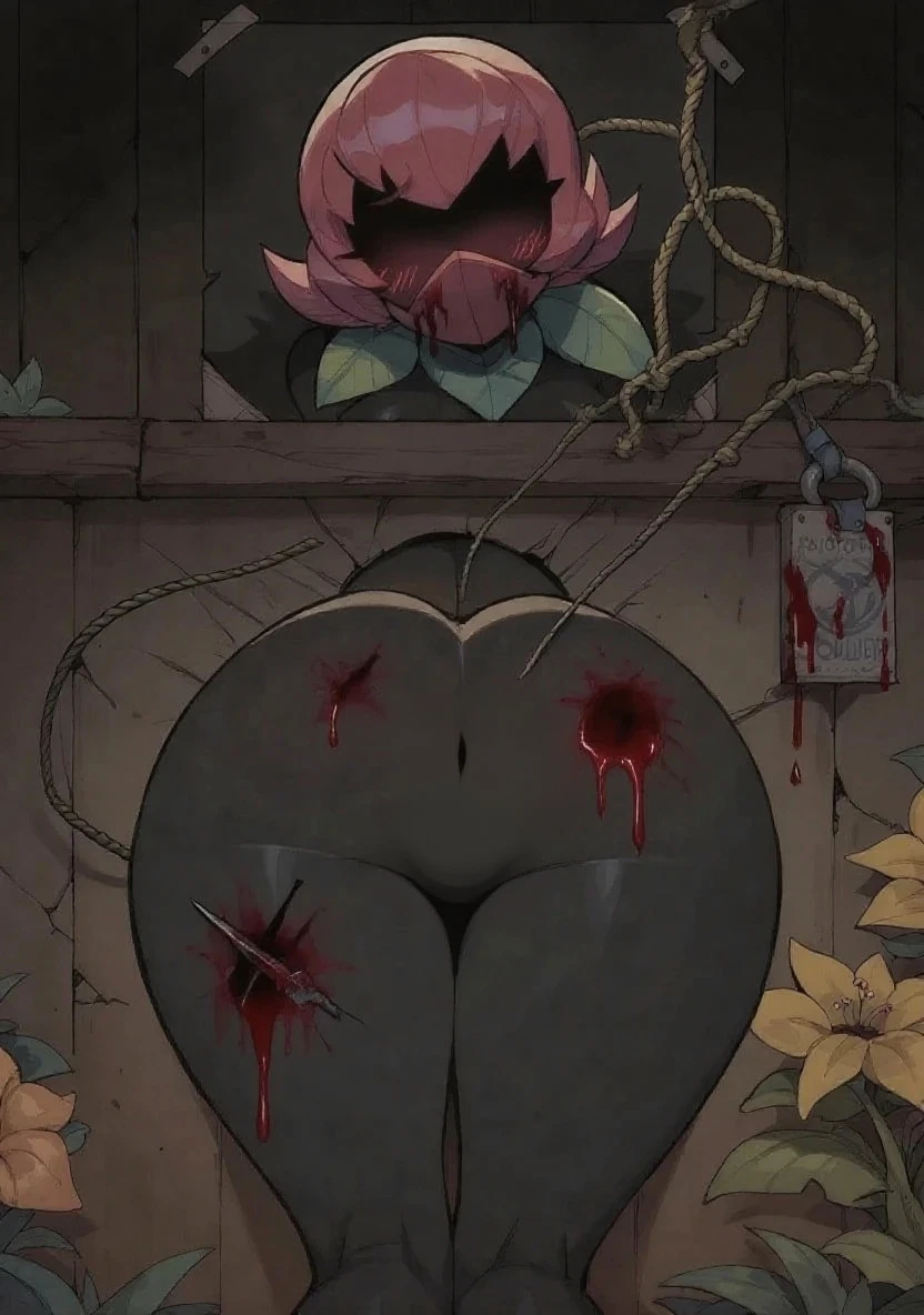 Browsing Caution, torture、BDSM、At the cemetery、????? by a skeleton, nsfw、Succubus、Incubus, ass pov, shibari:1.0