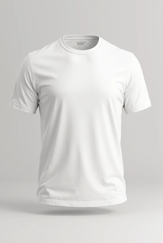 white t-shirt texture center, two mannequin torsos display impeccably designed white t-shirts, each representing the White Tees brand. The front features a clean V-neck design, while the back emphasizes simplicity and elegance.