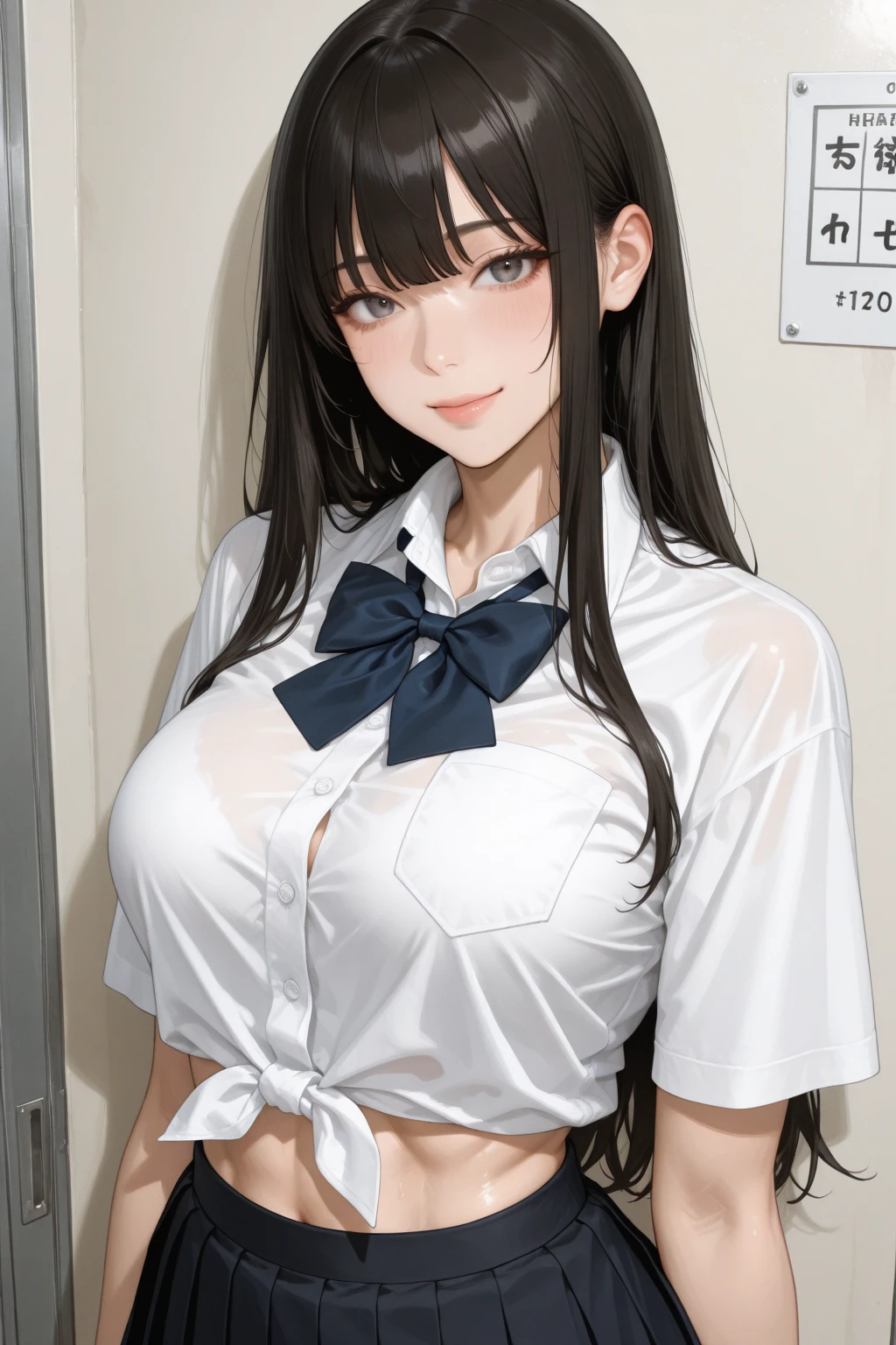 masterpiece, best quality, HD, 4K, ultra high resolution, Extreme details, super详细,beautiful eyes, beautiful hair, Beautiful side, beautiful skin,rosy skin,1 girl, hulumi, black hair,long hair, The left eye is: 1.2, Right red eye: 1.2,Heterochromia, super, big thighs, Nurse, Nurse帽, breast implants, collared dress, short skirt, short sleeves, thigh, white dress, white hat, look at the audience, charming smile, blush, Xu Hutình dục, close up,Expose the vagina,No cover, no underwear, no underwear,legs spread,