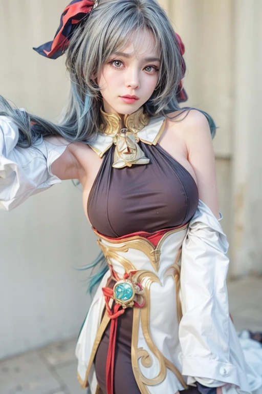 The clothes are fitted with gold edges（gilded with gold）Star pupil hair ornament necklace jewelry
Wavy detail hair
Purple pupils，Female ninja
Eye details are delicately depicted，largeeyes，
Metallic glossy robot joints fine metal wing，Close-up shot