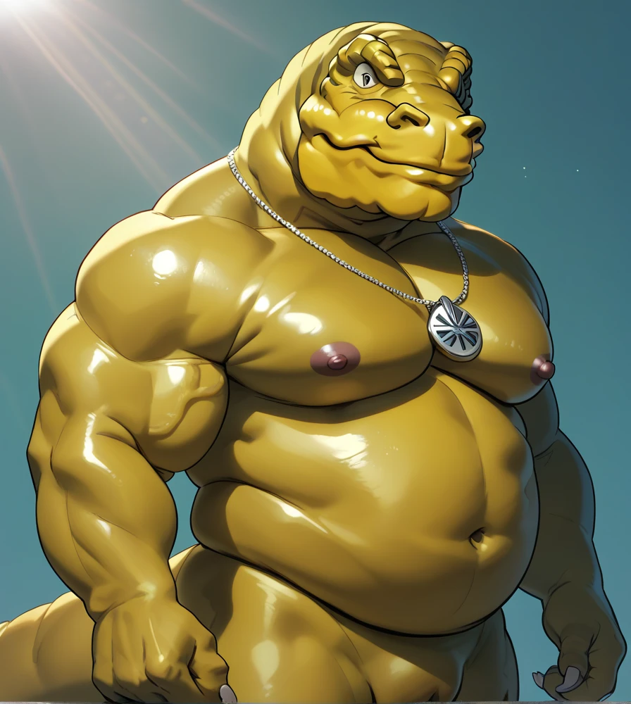 shendu, eastern dragon king, male dragon, eastern dragon,hefty body, with very big muscles, hulking, huge, colossal body, extremely strong, big abdominal muscles, hefty musclegut, pecs, Strong and robust musclegut , prominent muscle abs, sharp claws, legs, feet, full body, loincloth, nipples, sunlight, daylight, outdoor, bright , at noon, good weather, 4k, best quality,