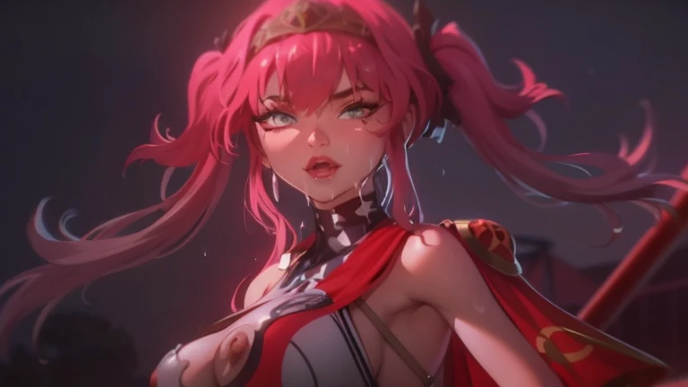 Anime, Korea, 1 girl, beautiful, 8k Quality, big breasts, short hair,