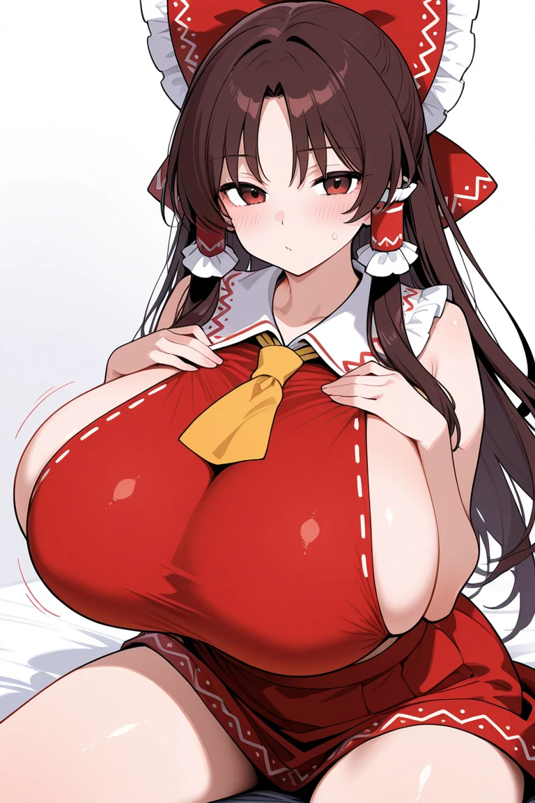 Senran Kagura (curved thighs), (huge breasts, perky breasts:1.4),