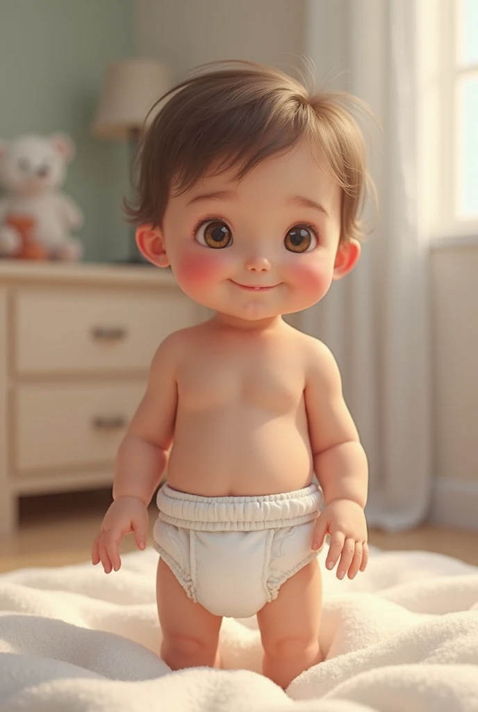 Draw gender characteristics,Refine the chicks。