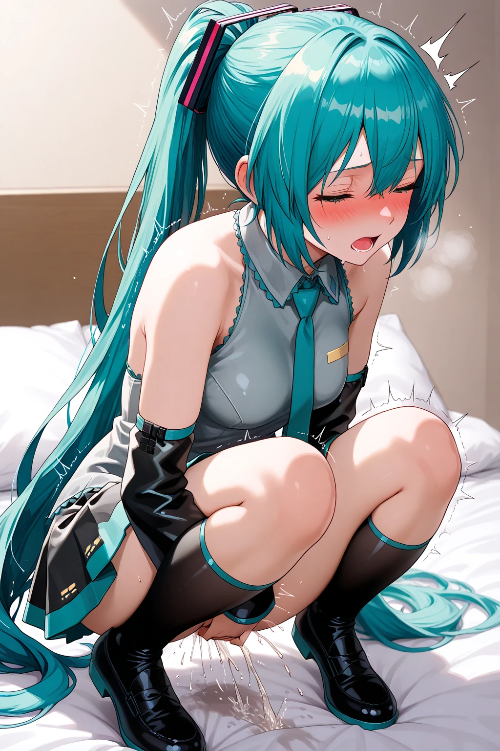 score_9, score_8_up, score_7_up,derpibooru_p_95, source_anime, very aesthetic, anime screencap, anime coloring, Hatsune Miku, ((hardcore sex with hair pulling)),