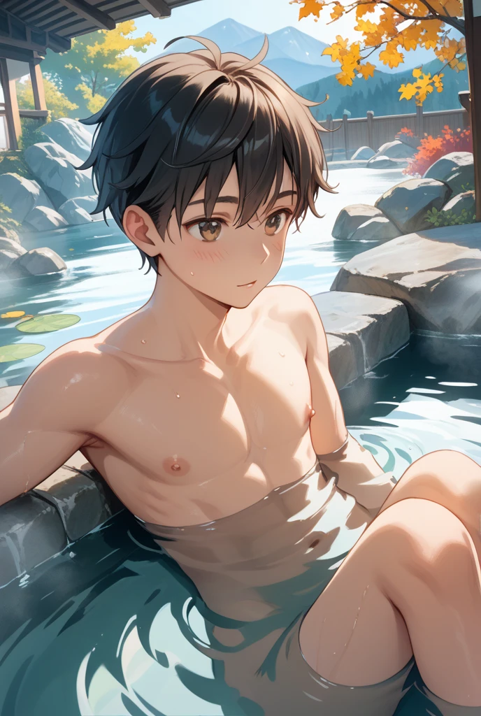 barechested