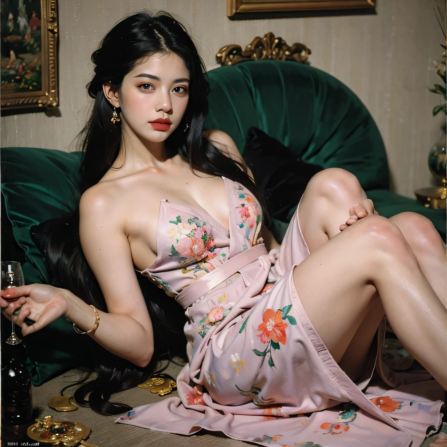 Beautiful Taiwanese mixed-race woman,28 year old,Fashionable to wear,Sexy body