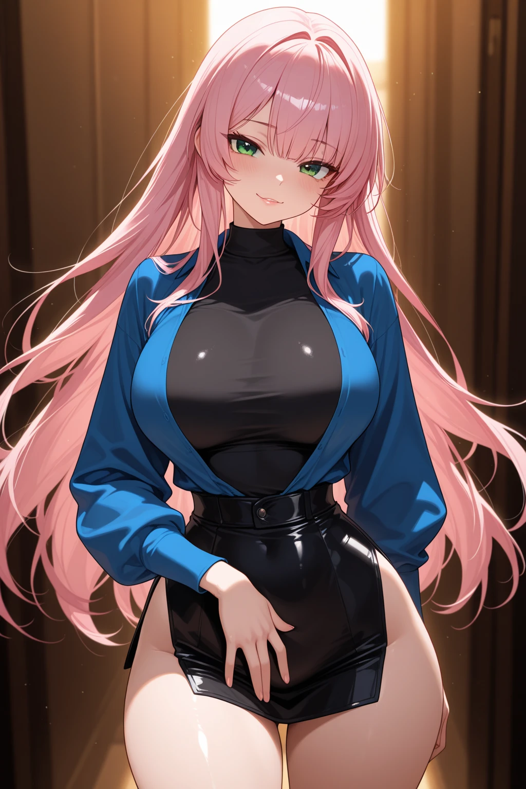 gigantic cleavage breasts,torn laundry,standing on your feet,Cleavage is seductive,exhilarated,areola of breast,At high temperatures,A MILF。did not wear panties,Smooth neck,No underwear,Tear pants,Underwear is torn,There are holes in the clothes,traces of ,opening legs