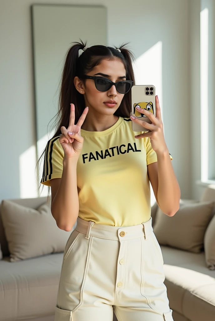 Mulher jovem 19y de camiseta