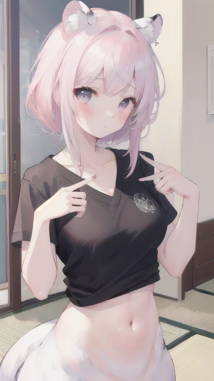 (masterpiece, Highest quality, Highest quality, Official Art, beautifully、aesthetic:1.2), (2 girls:1.8), Cinema Lighting、(Key Light：Front 45 degree angle, Subsidy light、Backlight、Shadow、Blue and orange color palette), Accurate human body、Someone knowledgeable、Correct five-finger、RAW Photos、 4K - ultra-vivid、Highest quality, masterpiece, Ultra-high resolution, (reality: 1.4), 

1 girl、／Pink long hair/、(((/Black and purple super shiny  /)))、((( /Dark Skin/ , /White shirt and tie/ , high school girl、Pleated skirt , Cleavage ,Oilskin)))、(Shiny body: 1.5)、 Be embarrassed、(:1.5)、((/Black Mask/))、Full of embarrassment、Sexy pose、((vapor))、/break/, On the bed in a love hotel、(((/Pink lighting/)))、dim, Nasty room、Desaturation in the room

(((Oilskin,Glowing Skin、Realistic skin texture、Beautiful skin in every detail、Shiny skin、Shiny skin)))、


Upper Body Shot, Low camera angle, Written boundary depth, Focus on the center, Fine Eyes, Perfect face and eyes、

1 girl、
17 years old, (Goth Makeup), (White skin), (T-shirt and skirt), (Show below ), (Fishnet tights), (Belly Button Jewelry), (Earrings), (Earringsのついた唇), /Purple eyes/, /Short black emo hair/, (Big Breasts), (8K), (wallpaper), (Dynamic Lighting), (Detailed face and eyes:1.2)、Short skirt、Low-cut platform boots and oversized shirts、Off the shoulder, /break/