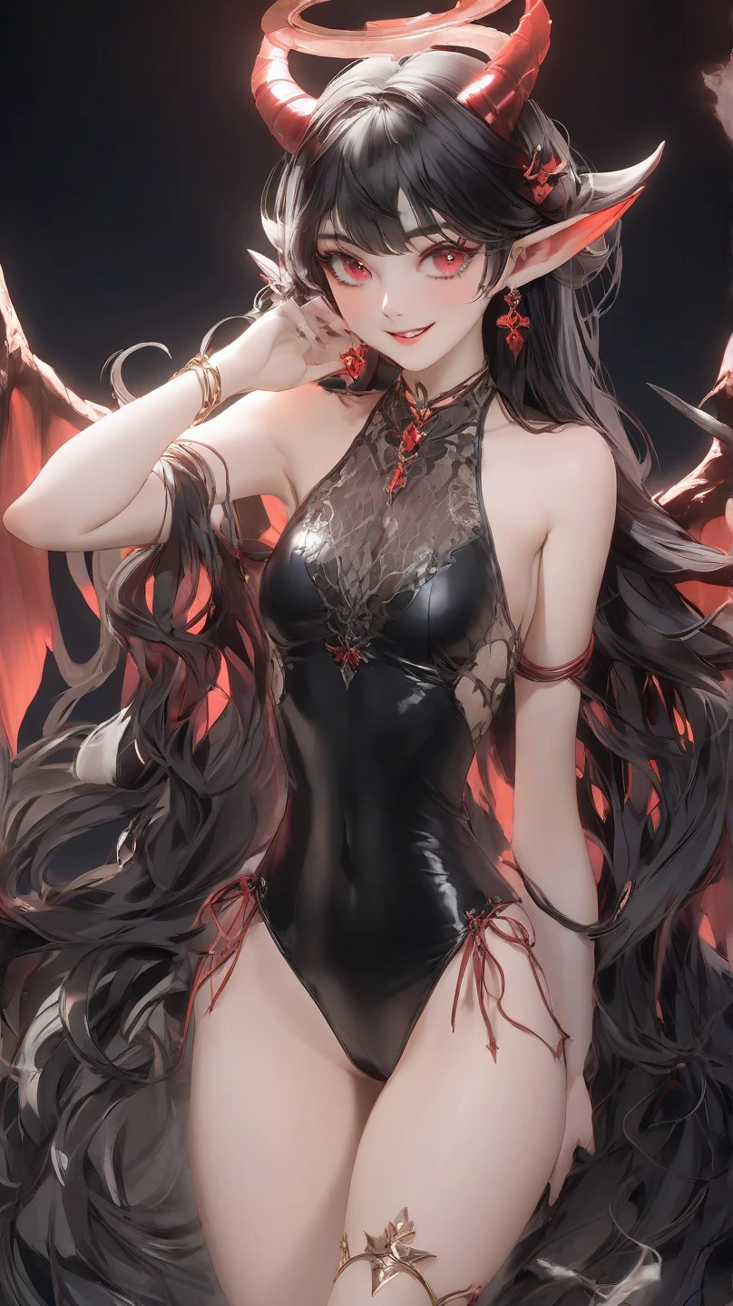beautiful red eyes, perfect hands