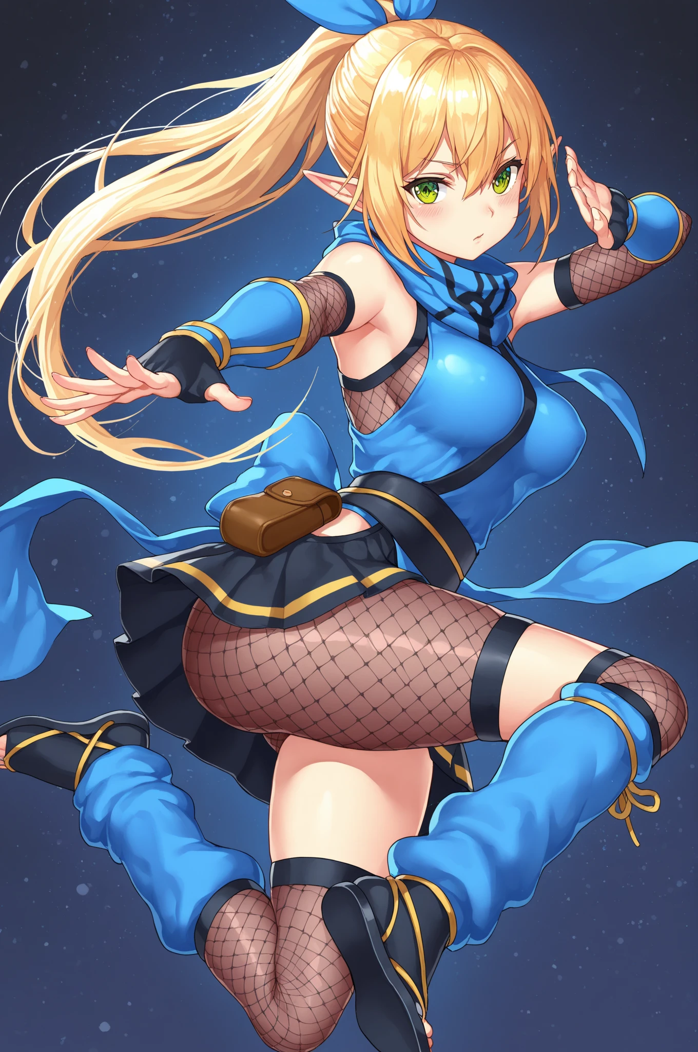 masutepiece, Best Quality, hight resolution, CC Saver, Blonde hair, Green eyes, Ahoge, (chinese clothes:1.3), frown,, 1girl in, wooden horse, Crotch rubbing, Thought-provoking liquids, Shibari,, masutepiece, Best Quality, Highly detailed、(Hands behind your back:1.5)、nffsw, Large breasts, female focus, Full body, Juice, Sweat, (Straddling a wooden horse:1.3)、Glaring
