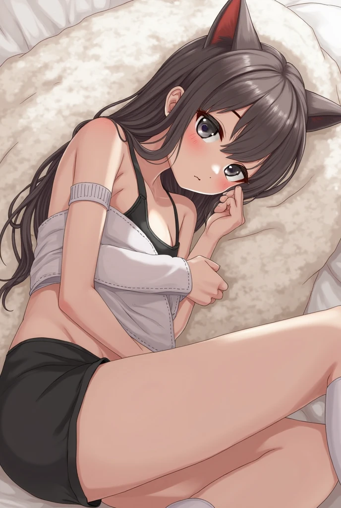 One Woman、One Man、beautiful girl、Black Hair、Twin tails、Massage parcro Bikini、lotion、Woman receives erotic massage on bed、Lie on your back、Massaged、Naughty Massage、The man is a masseur、Age 25、Long Hair, Highest quality, Small breasts、Thighs、Butt、My crotch is steamy 、Sweaty body、Having your groin touched、sexual excitement、Obscene sound effects、Cramp、Acme、orgasm、Love Juice、Doggy style vagina、Udder sways up and down、Irregular breast movement
