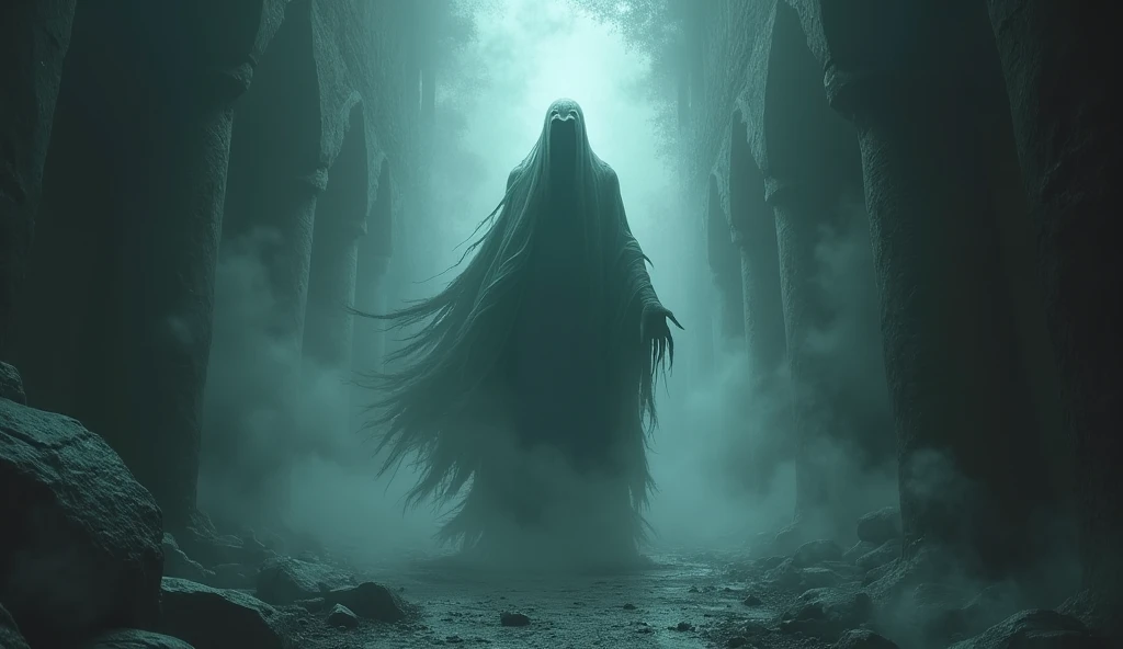 Thief Ghost dying and crying 