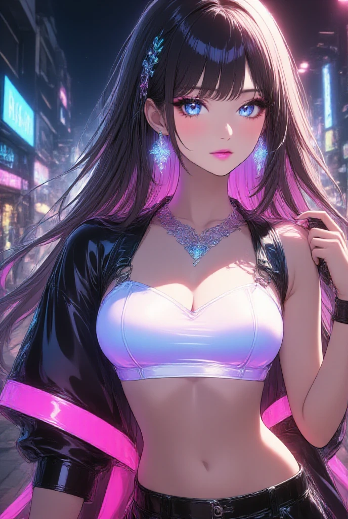 masterpiece, best quality, highly detailed, high resolution, expensive resolution, high resolution, 4k, 8k, uniform 8k wallpaper, highly detailed CG, masterpiece, 2d, 3d, beautiful details, depth, fine texture, best quality: 1.3, perfectly focused, sharp. skin, him, very cute anime girl, her name is Mei, medium hair, K-pop idol style, sexy princess dress, expensive bob hair, mole under eye looking at the viewer, expensive, blush, mole, open lips, pink eyes, heart shaped choker, smiling face