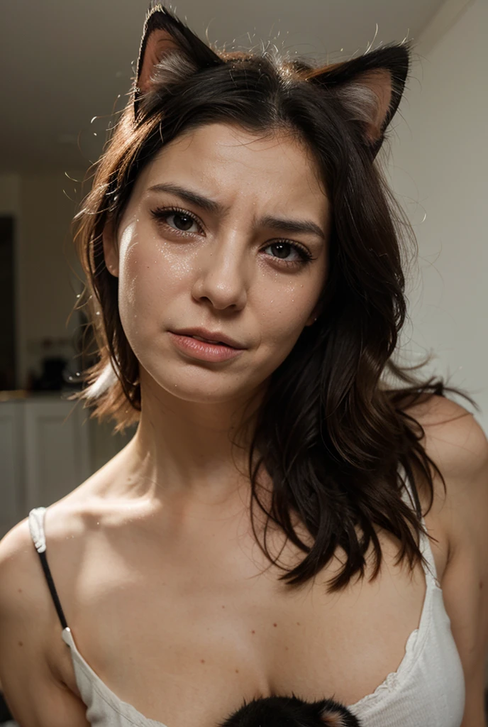 (Best quality, Ultra-detailed: 1.2), Unique Perspective: 0.9, Raw-Photo, Unconventional Subject Matter, candid, ZDM, 3/4 body, mid-action, secluded outdoor setting, rustic environment, worn wooden toilet, dim sunlight, chiaroscuro lighting, focus on ZDM's face, facial expressions of concentration, realistic textures, detailed skin, slightly wrinkled nose, furrowed brows, furtive glances, distraught eyes, gritty and authentic, high-resolution, dark and moody aesthetic, raw and unfiltered, capturing a moment of vulnerability, unpolished