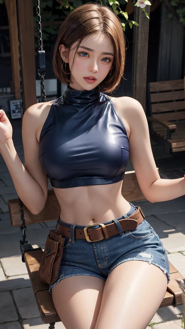 masterpiece, best quality,sharpness,absurdres ,1girl, sakura haruno,forehead mark, red hairband,(white tanktop:1.4),micro skirt, bracelet, looking at viewer, smile,, middle large breasts, closeup,,naked, pussy, showline pussy, no underwear, naked pussy, pants open, line pussy show, line pussy, line pussy, UnderButt, from below
