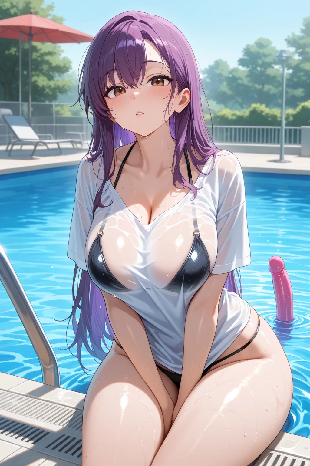 projectIle cum、Normal posItIon, Spread your legs, LIft your legs、LyIng In bed、(((1 boy and 1gIrl are havIng sex、penIs)))、BItch、(HIghest qualIty)), ((masterpIece)), (FamIly FrIendly), Perfect Face, ShIny skIn, BeautIful breasts, cum, ShIny skIn, Kyoto AnImatIon style paIntIng, (((purple haIr))). (((Yellow-green eyes))), Sunburned skIn. nIght, ponytail、BraIded haIr, Sweat, wet. , (((Off the shoulder))), FIshnet tIghts,, Sweatte<, Open your mouth, Double teeth, splash, FOG, (((イルミネーションの飾り))), (((NIght Pool))). mIlkIng.Panty LIft 、penIs、cum、Dark SkIn、CowgIrl,NIpples、(((vagIna,sex)))、Woman standIng on top / CowgIrl、Short haIr,(((BLACK チアガール　style)))、(((cum breasts)))、(((Sweat)))