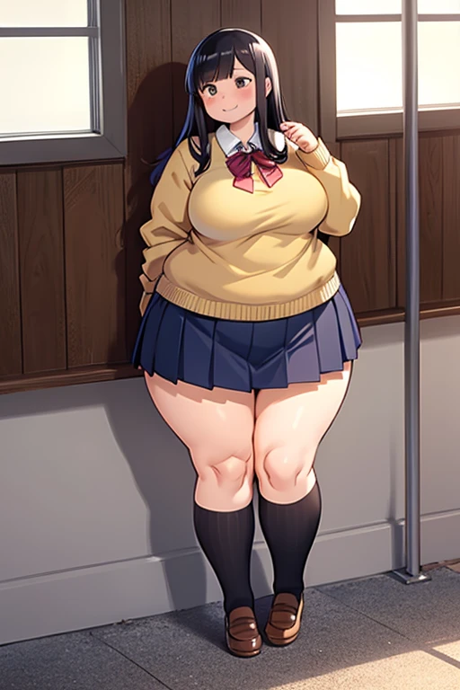 (masterpiece:1.0), (best quality:1.2), (highres:1.1), (ultra-detailed:1.1),
from below,looking down at viewer, [:fisheye lens:0.7],(depth of field:1.2),
Gulliver's Travels,
1giant girl ,hugging own knees,(thick thighs:1.2),curvy,(huge ass:1.1),
at street,at tiny city,sky,
BREAK
detailed eyes,star-shaped pupils,happy grin,
wearing school uniform,(overly long sleeved cardigan:1.2),pleated skirt,shoes,