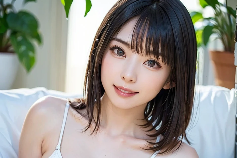 smile, unparalleled beauty, very beautiful woman, perfect balance,depth of field, Surrealism, Verism, cowboy shot, uhd, masterpiece, ccurate, anatomically correct, textured skin, super detail, high details, high quality, award winning, best quality, highres, 20-year-old、Like a young girl