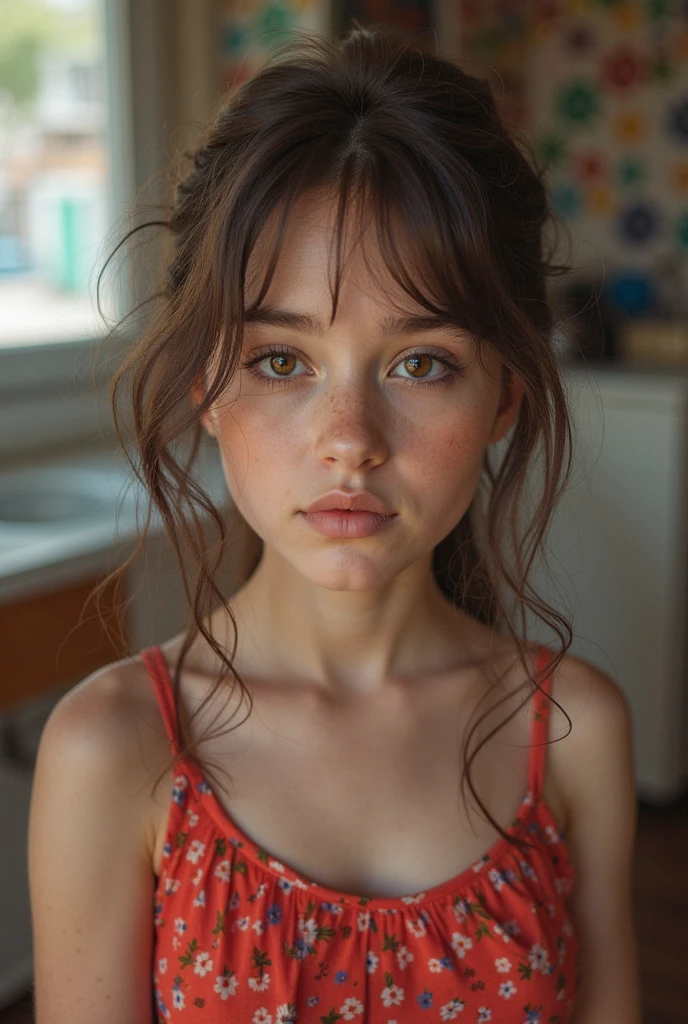 A girl without clothes