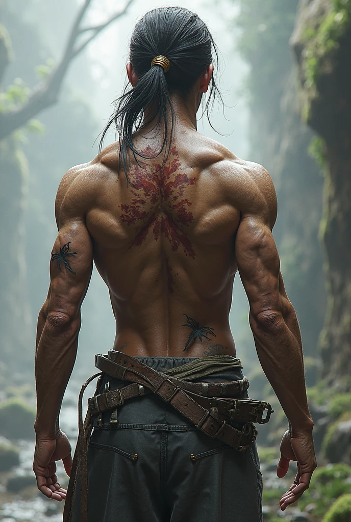 ember,musculature,facing back,Cool,Bladed teeth