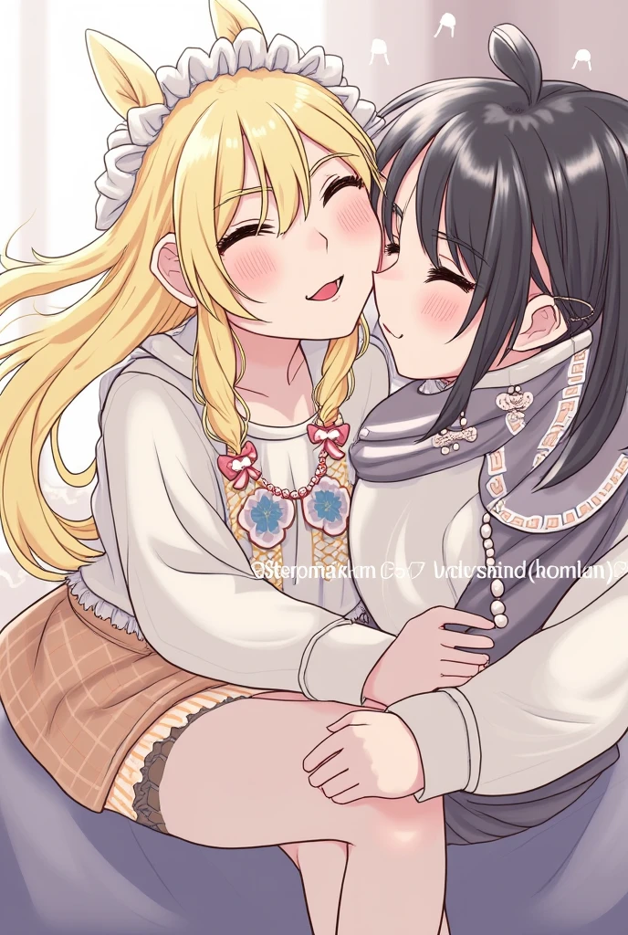 Two Women,Alpha ,Long blonde,gamma,Long Black Hair,((Touching the chest)), ((dress))),Nipples,Big Breasts,BIG ASS, kiss, (adult), (Elf),pubic hair
((My crotch is wet)),Love Hotel,My crotch is wet,Are standing,(masterpiece:1.2), High resolution, Highest quality, 8k,