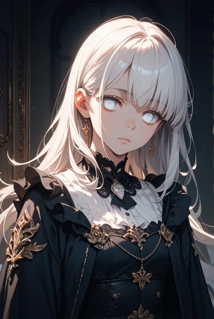 whole body, 90s dark fantasy movie still, absurdres, RAW photo, extremely delicate and beautiful, masterpiece, Best Quality, ultra high resolution, 32k, hyperrealistic, ultra-detailed, perfect figure, detailed description, pale skin, 20 years old, detailed beautiful face and eyes, tearful mole, earring, short medium hair, wavy hair,